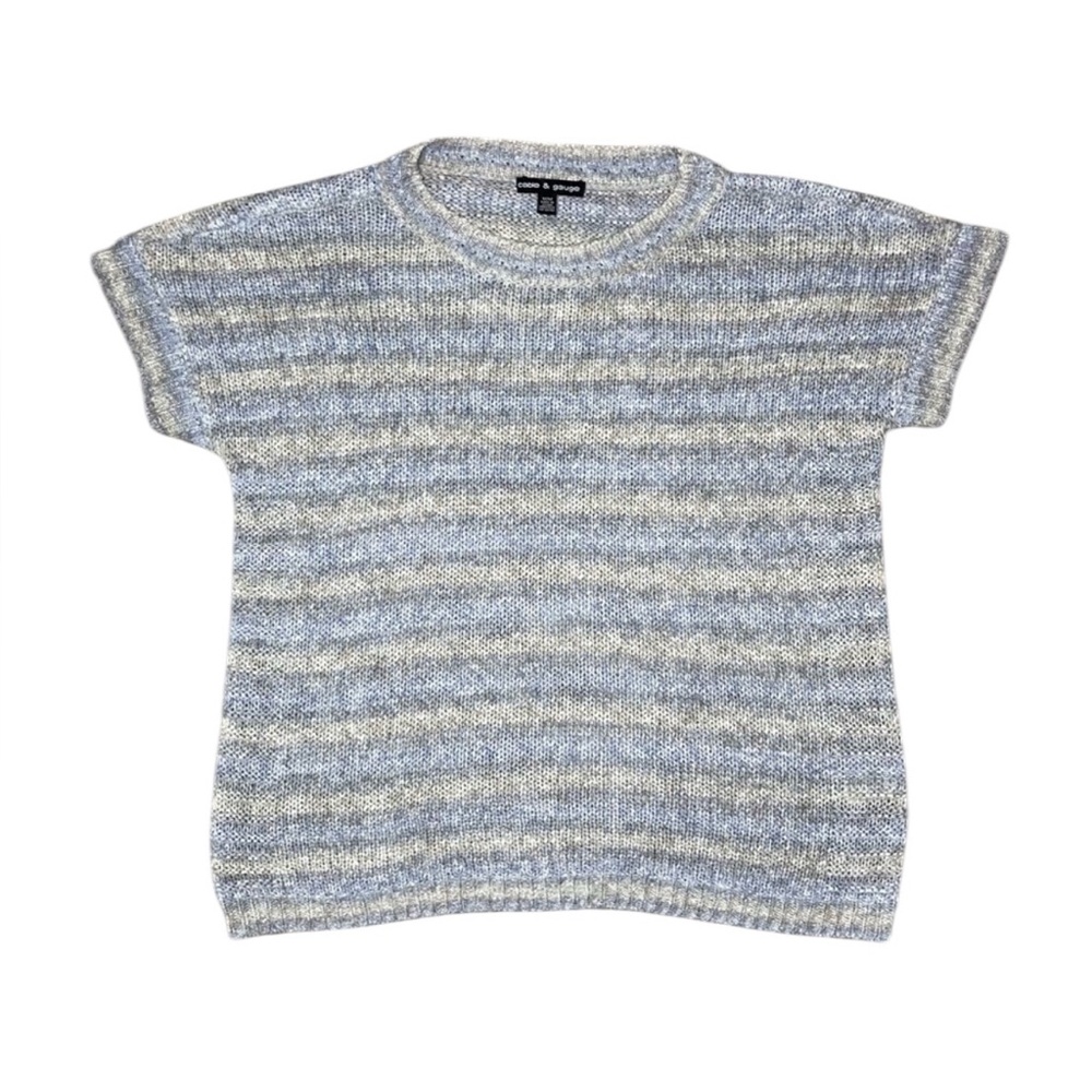 Cable & Gauge short sleeve sweater